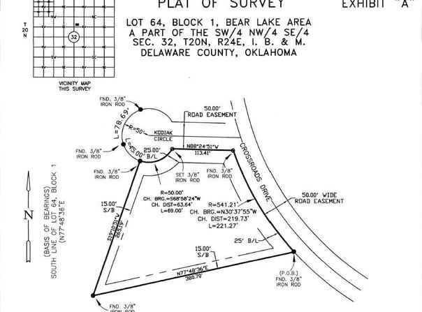 164 Crossroads  DR, Kansas, OK 74347