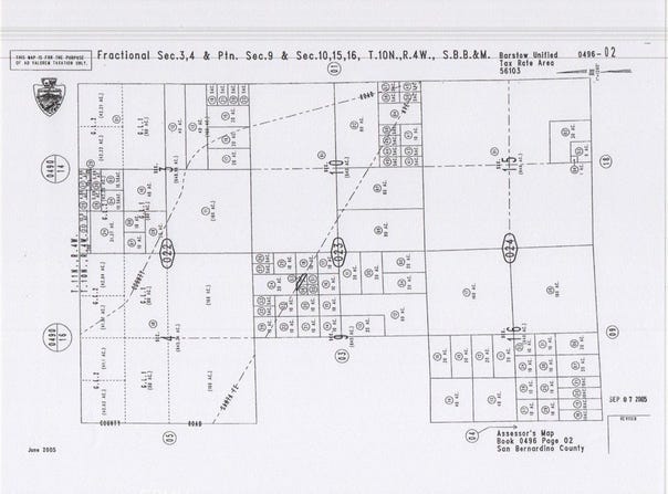 0 0496-023-51-0000, Santa Fe Avenue, Hinkley, CA 92347