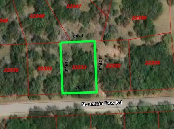 Lot K9053 Mountain Dew, Horseshoe Bay, TX 78657