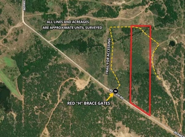 West 17 Ac Burwick Road, Jacksboro, TX 76458