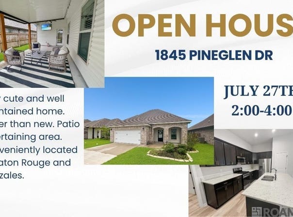 1845 Pineglen Dr, St Gabriel, LA 70776