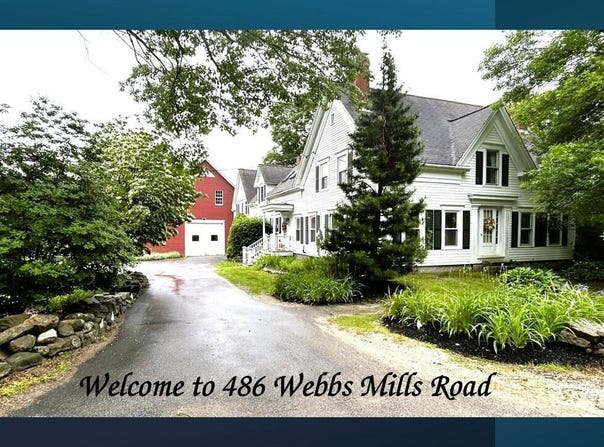 486 Webbs Mills Road, Raymond, ME 04071