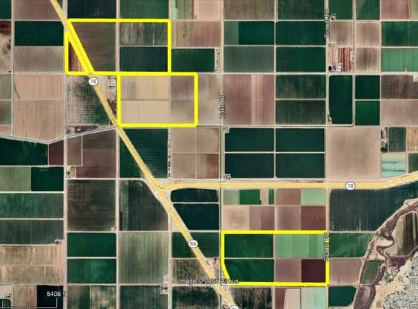0 North-west Brawley Ranch 776ac, Brawley, CA 92227