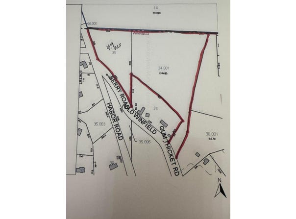 BERRY RD/HARBOR RD., Winfield, AL 35594