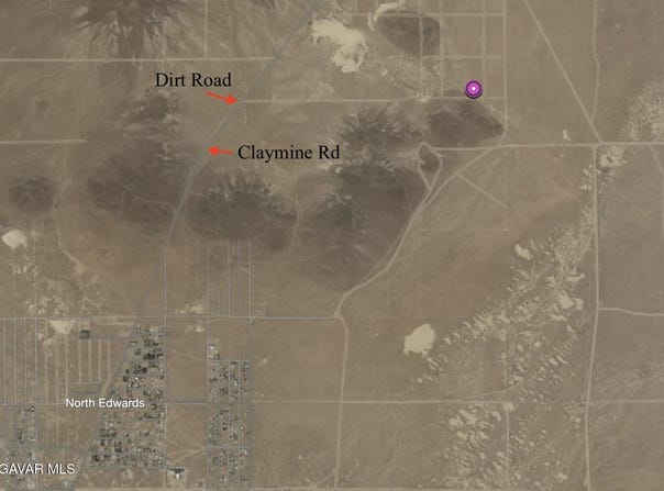 18301 Dust Devil Ave, E/O Claymine R, North Edwards, CA 93523