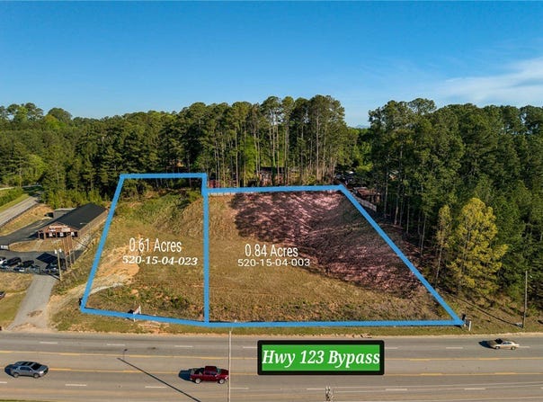 994 US 123 Highway unit: 1.45 Acres, 2 Lots, Seneca, SC 29678
