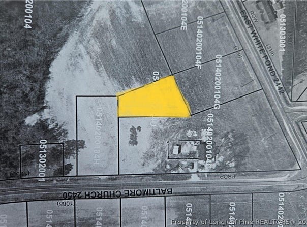 S of E White Pond Rd, Fairmont, NC 28340