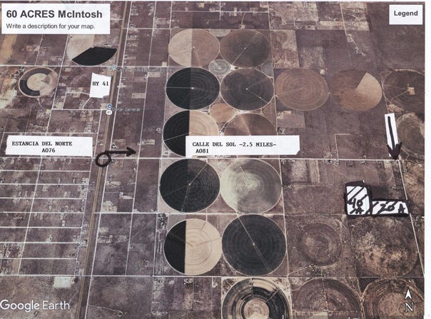 C. DEL SOL A081/MULBERRY A146, McIntosh, NM 87032