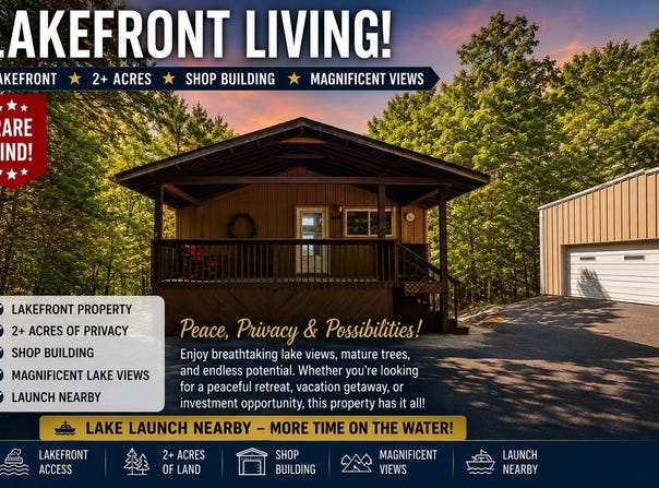 670 Shore Point Road, Blue Eye, MO 65611