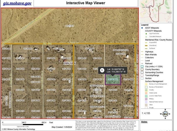 327-06-066A N Peach Drive, Dolan Springs, AZ 86441