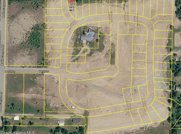 Highlands at Bodie Canyon lot: 1,Blk1, Priest River, ID 83856