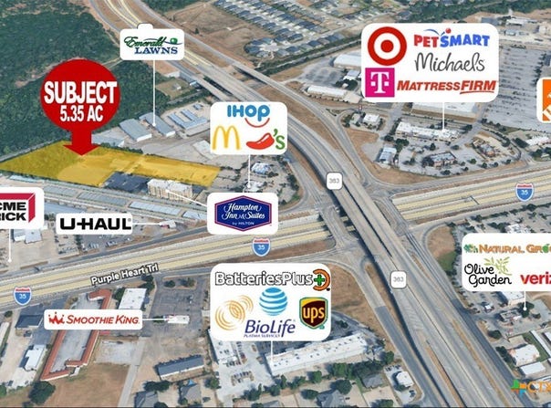 3818 S General Bruce Drive lot: 1, Temple, TX 76502