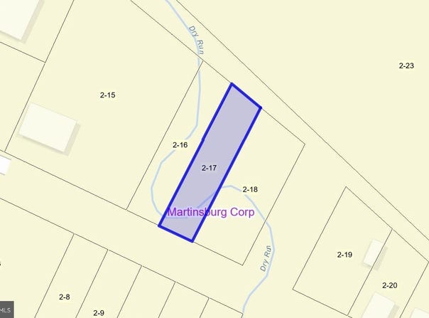 RICK STREET, MARTINSBURG, WV 25404