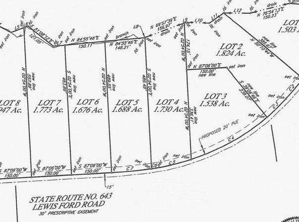 0-Lot 5 Lewis Ford Road, Brookneal, VA 24528