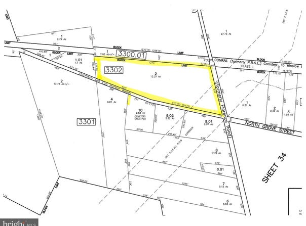 N GROVE Street lot: 2, BERLIN, NJ 08009
