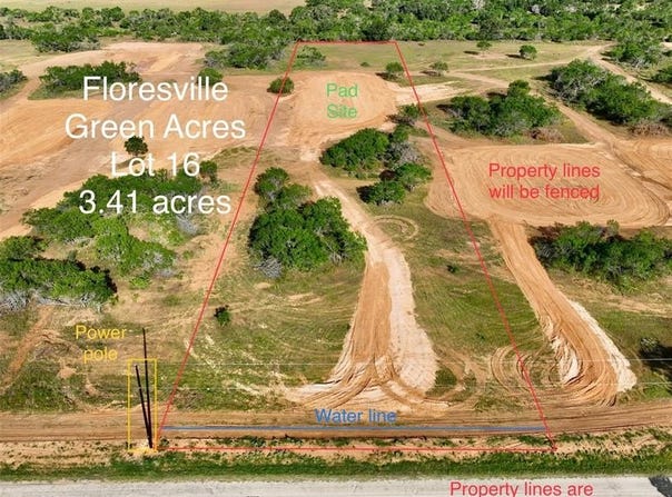 Lot 16 CR 124, Floresville, TX 78114
