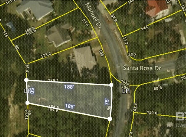 2718 Manuel Drive lot: 2718, Lillian, AL 36549