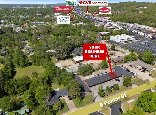 130  E Poplar  ST Unit #Suite D, Fayetteville, AR 72703