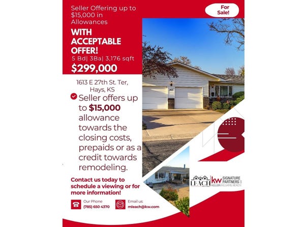1613 E 27th Street Ter, Hays, KS 67601