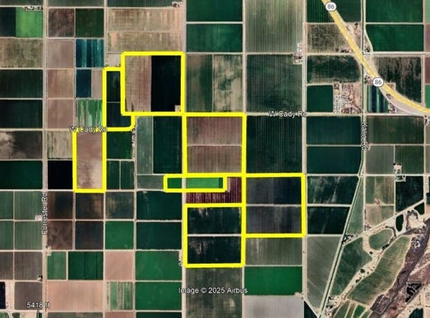 0 West Brawley 815ac, Brawley, CA 92227