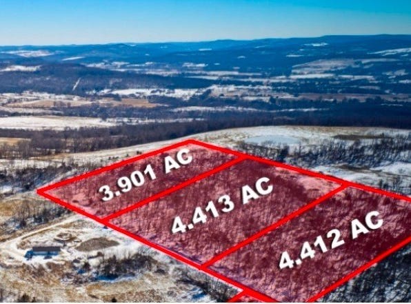 TBD Lot 13,14,15 Madison County Rd 7083 lot: 13,14,15, Hindsville, AR 72738