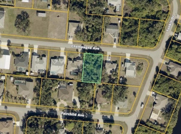 CHAMPAGNE AVENUE, NORTH PORT, FL 34287