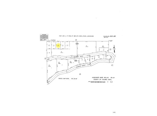 Redwood Dr, Springville, CA 93265