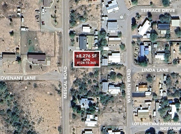 N Mescal Rd, Benson, AZ 85602