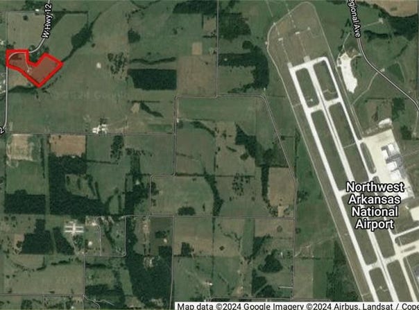 21.61 Acres  W Highway 12, Bentonville, AR 72713
