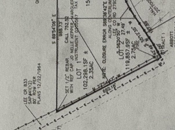 CR 833 - Lot 1, Guntown, MS 38849