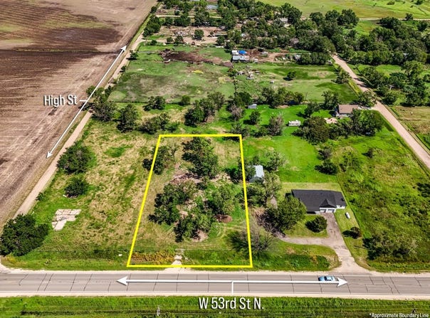 1+/- Acre On W 53rd St N, Wichita, KS 67204