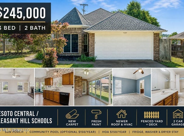 7084 Eastover Boulevard, Olive Branch, MS 38654