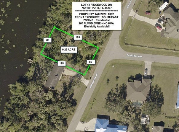 Ridgewood lot #41 Drive, North Port, FL 34287