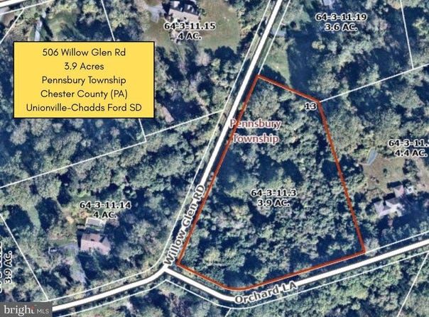 506 WILLOW GLEN Road, KENNETT SQUARE, PA 19348