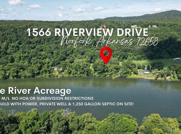 1566 RIVERVIEW DRIVE, Norfork, AR 72658
