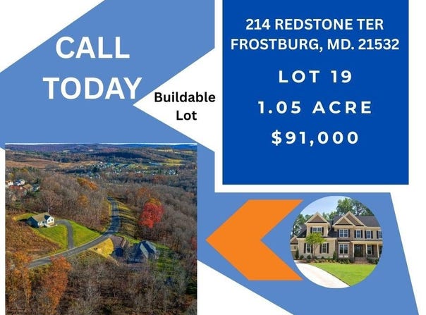 214 REDSTONE Terrace, FROSTBURG, MD 21532