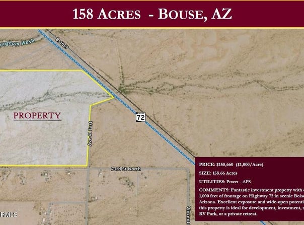 Ave 41e HWY 72 --, Vicksburg, AZ 85348