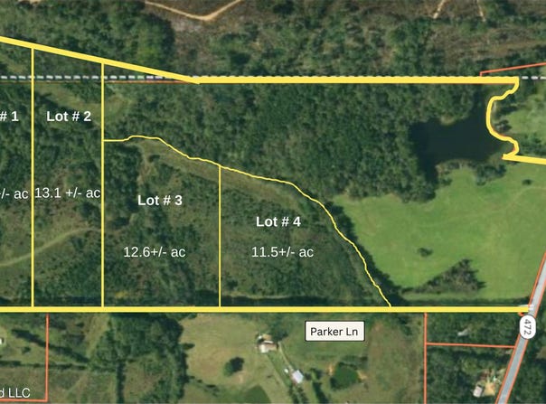 Parker Lane lot: 2, Hazlehurst, MS 39083