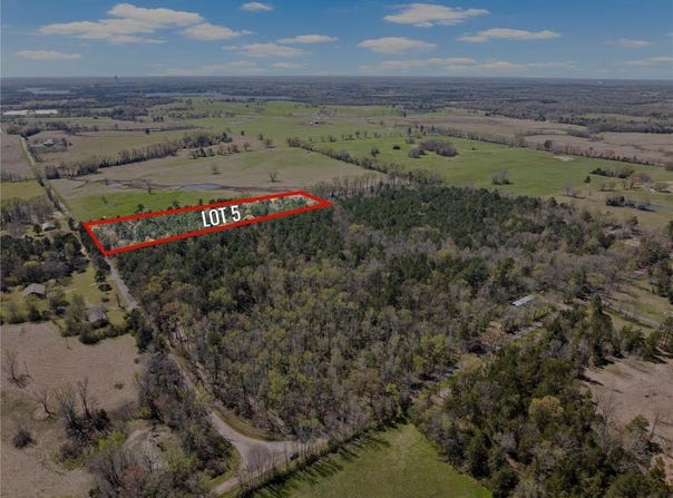 Lot 5 CR 4365, Mount Pleasant, TX 75455