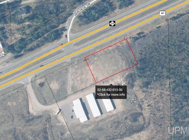 US 41 Highway lot: Parcel D, Negaunee, MI 49866