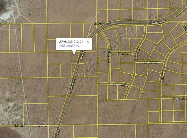 Claymine Road, North Edwards, CA 93523