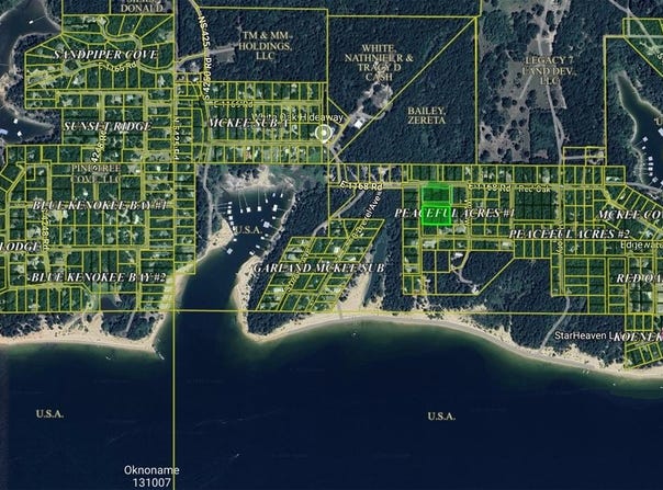1.8 Acres, E 1168 Road, Eufaula, OK 74432