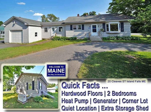 20 Cleaves Street, Island Falls, ME 04747