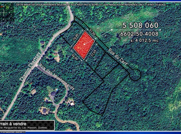Rue du Cerf, Sainte-Marguerite-du-Lac-Masson, QC J0T1L0, CA, Sainte-Marguerite-du-Lac-Masson, Quebec J0T1L0