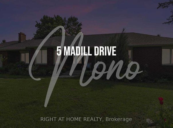 5 Madill Drive, Mono, Ontario L9W6G3
