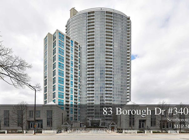 3406 - 83 Borough Drive, Toronto, Ontario M1P5E4