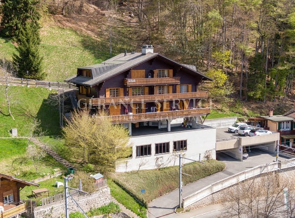 Arveyes Gare, Arveyes, Vaud 1884