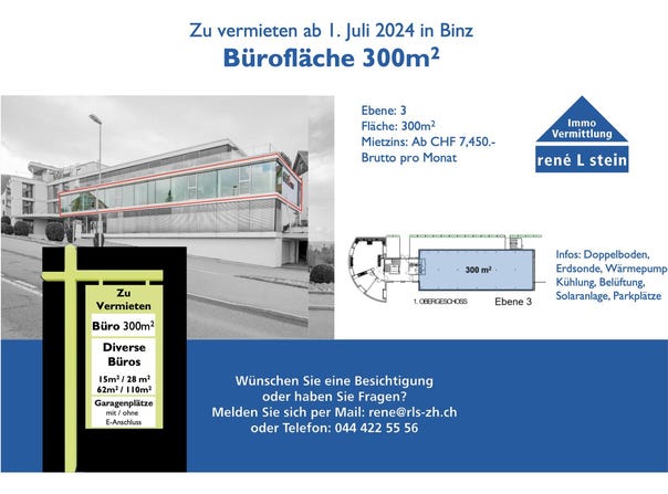 Binzstrasse 1, Binz, Zürich (canton) 8122
