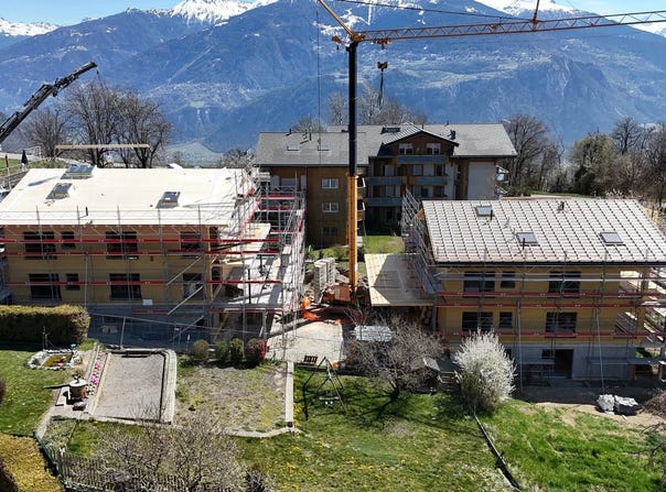 Arbaz, Valais 1974