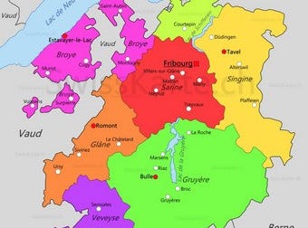 Canton de Fribourg, Fribourg, Fribourg (canton) 1700